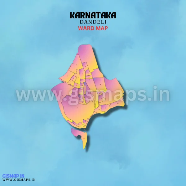 Dandeli Ward Map (Karnataka)